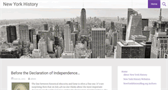 Desktop Screenshot of newyorkhistoryblog.com