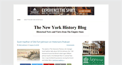 Desktop Screenshot of newyorkhistoryblog.org