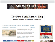 Tablet Screenshot of newyorkhistoryblog.org